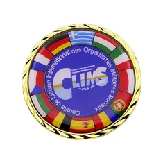 3d Die stemplet emalje minnesmerke sinklegering utfordring mynt